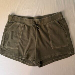 Old Navy Vintage Garment-Dyed Utility Shorts – Olive Green – Size L - 0169